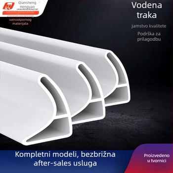 Kupaonska silikonska brtvna traka, otporna na habanje, zatvoren model