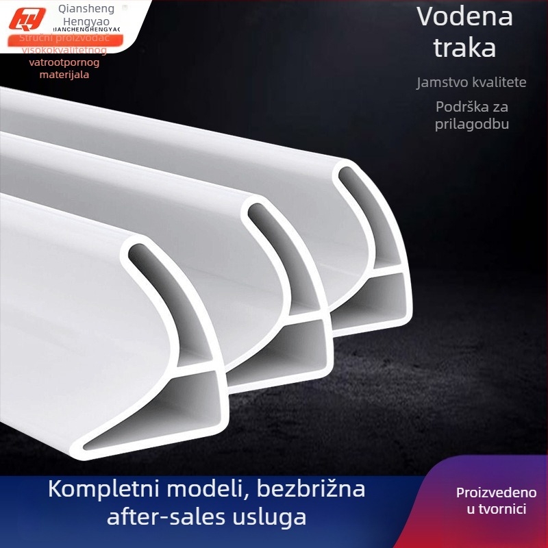 Kupaonska silikonska brtvna traka, otporna na habanje, zatvoren model