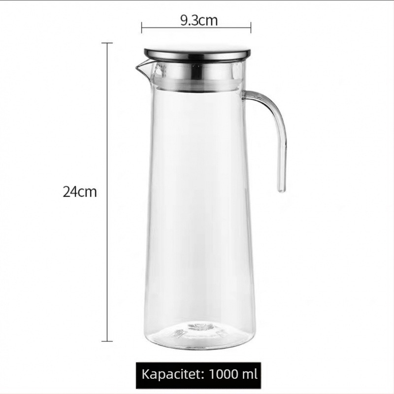 Komerični džbán za napitke, sok i hladnu vodu, PC plast, otpornost na visoke temperature, otpornost na padanje, za bar i restoran