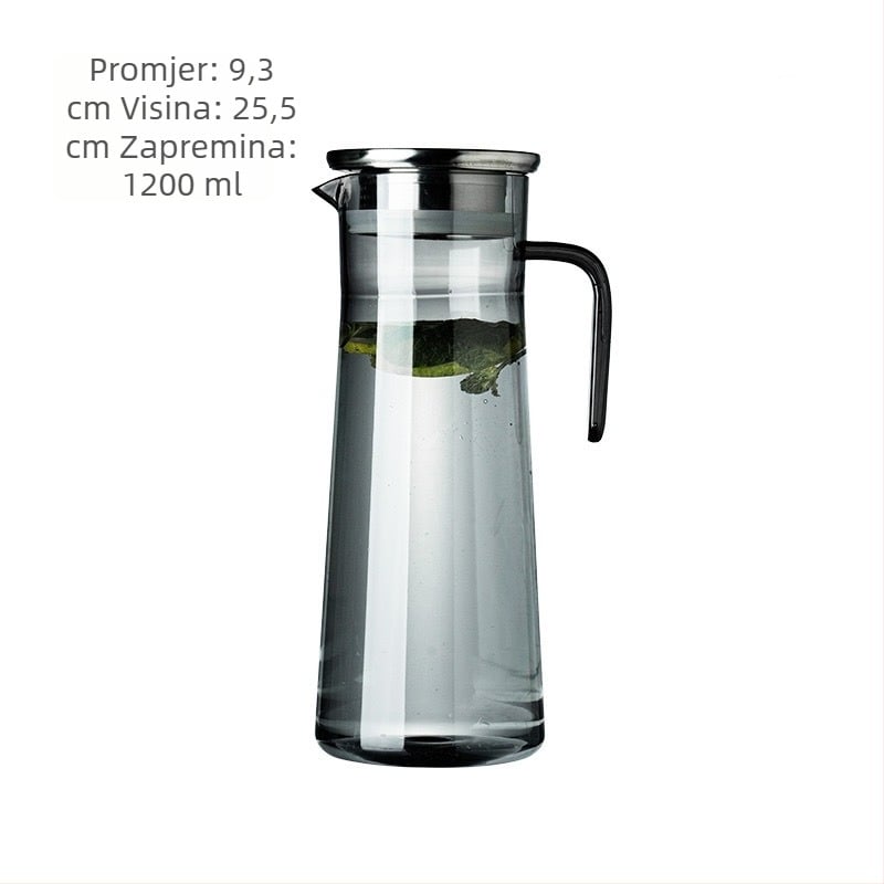 Komerični džbán za napitke, sok i hladnu vodu, PC plast, otpornost na visoke temperature, otpornost na padanje, za bar i restoran