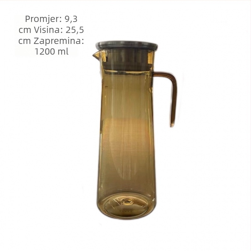 Komerični džbán za napitke, sok i hladnu vodu, PC plast, otpornost na visoke temperature, otpornost na padanje, za bar i restoran