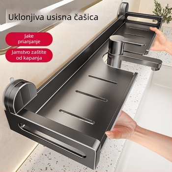 Zidni držač za sponge i krpe za kuhinju sa usisnim čašicama, nordijski stil, Qiyun CD1001791077, EU CE certifikat