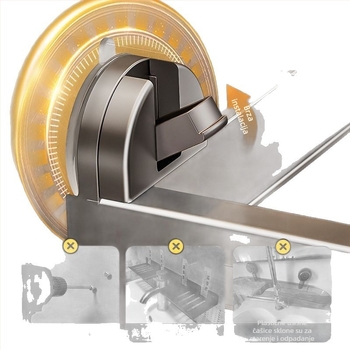 Zidni držač za sponge i krpe za kuhinju sa usisnim čašicama, nordijski stil, Qiyun CD1001791077, EU CE certifikat