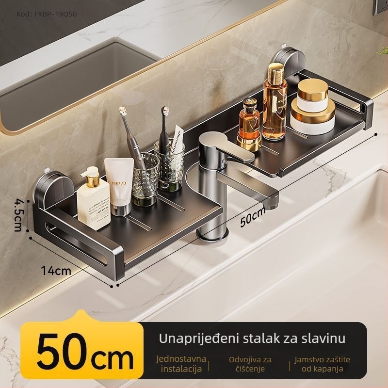 Zidni držač za sponge i krpe za kuhinju sa usisnim čašicama, nordijski stil, Qiyun CD1001791077, EU CE certifikat