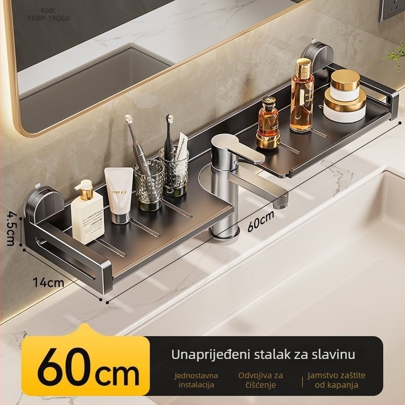 Zidni držač za sponge i krpe za kuhinju sa usisnim čašicama, nordijski stil, Qiyun CD1001791077, EU CE certifikat