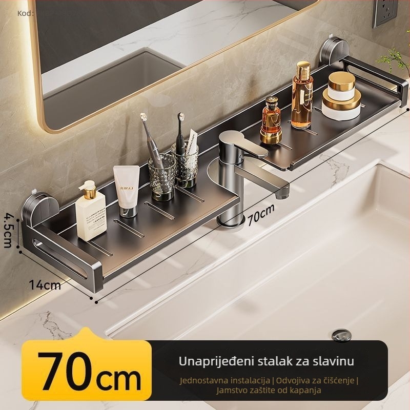 Zidni držač za sponge i krpe za kuhinju sa usisnim čašicama, nordijski stil, Qiyun CD1001791077, EU CE certifikat