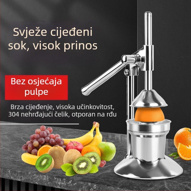 Ručni sokovnik za voće, metalna konstrukcija, kineski stil, model F779T7MSHSH565
