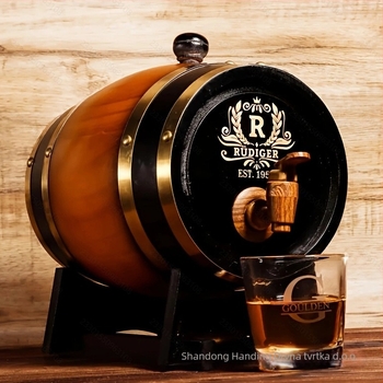 Drveni baril za napitke s slavinom, kućna upotreba – Brend Handing, Model 2025418, Šifra Hd-418