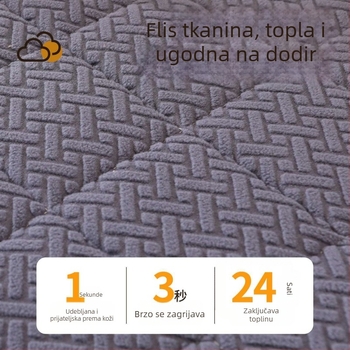 Navlaka za jastučnicu kauča – pamuk fleece, mrežasti uzorak, kompatibilna s modulnim kaučom, minimalističko-modern stil