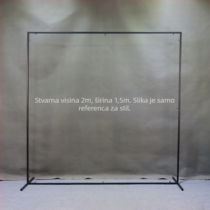 Svadbeni arkadni pozadinski okvir za travnjak, željezni okvir, kartonsko pakiranje, za vjenčanja