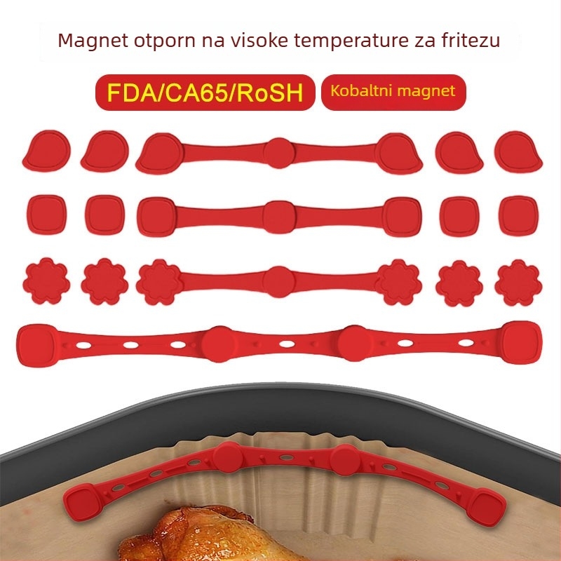 Silikonski magnetski zatvarač za fritezu — Zhongchuang, Dongguan