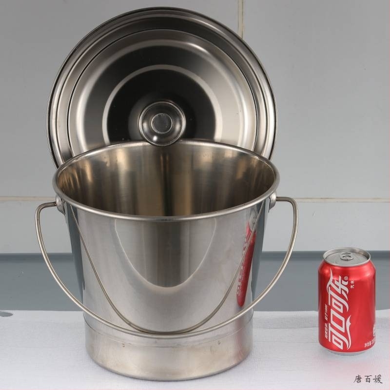 Posuda za juhu od nehrđajućeg čelika 201, kapacitet 2,1–3 L, model 201, s poklopcem