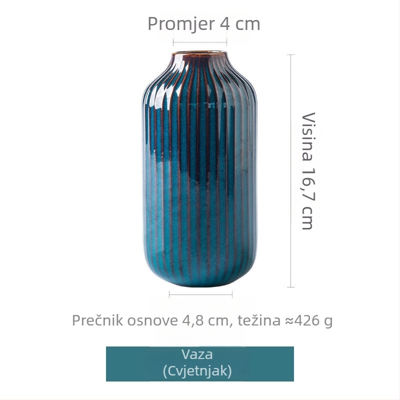 Keramički stolni posuđe — porculanske zdjele i tanjuri, okruglog oblika, sigurno za mikrovalnu, glazirana površina peći, svijetao luksuzno retro stil