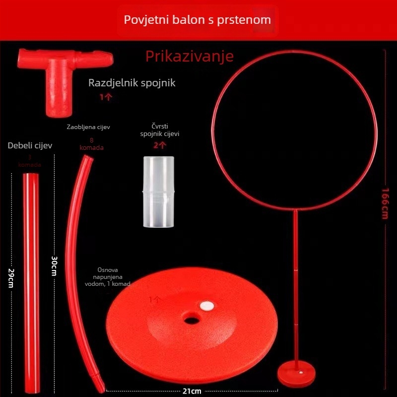 Milai plastična baza za balone za unutarnju upotrebu, sportski događaji