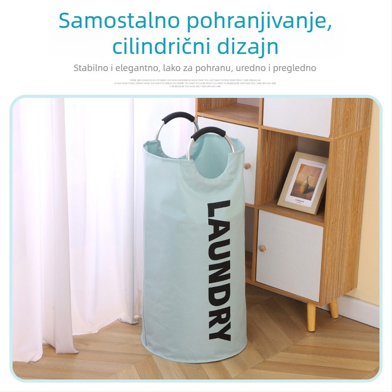 Aio torba za rublje i skladišni koš — 600D Oxford platno, univerzalna upotreba, moderan jednostavan stil, marka Aio