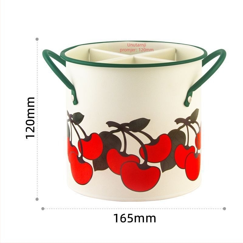 Držač štapića i odvodič posuđa – Višenamjenski kuhinjski organizator pribora | Materijal: PP | Marka: Chu Luoyun | Nije za uvoz | Bez prilagodbe