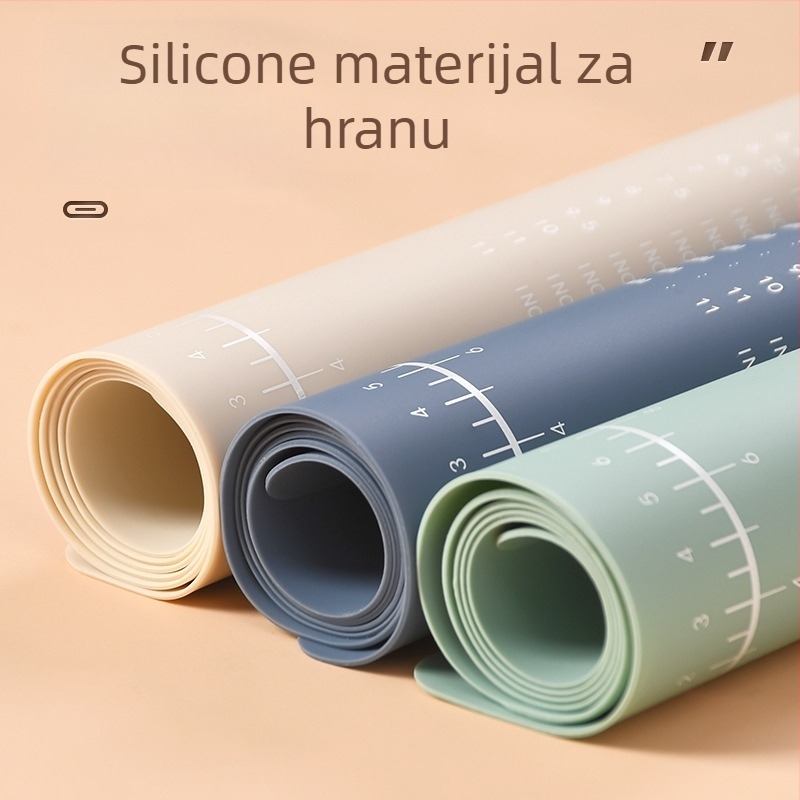 Silikonska podloga za miješenje tijesta — Sylvania, tiskanje logotipa dostupno, prilagodljivo, lansirano 2023