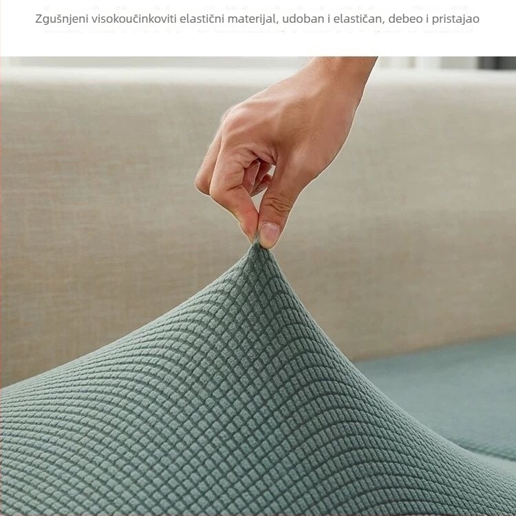 Flanel preljev za kauč — univerzalni, nordijski stil, zaštita od prašine