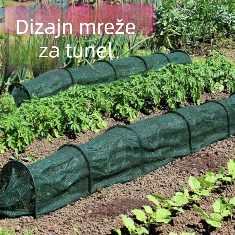 2-u-1 prijenosno stakleničko sjenilo mreža protiv insekata i izolacija za vrtni tunel (Tip: Grass planting bag/ecological bag/slope protection bag; Materijal: plastika; Marka: Yongguan)