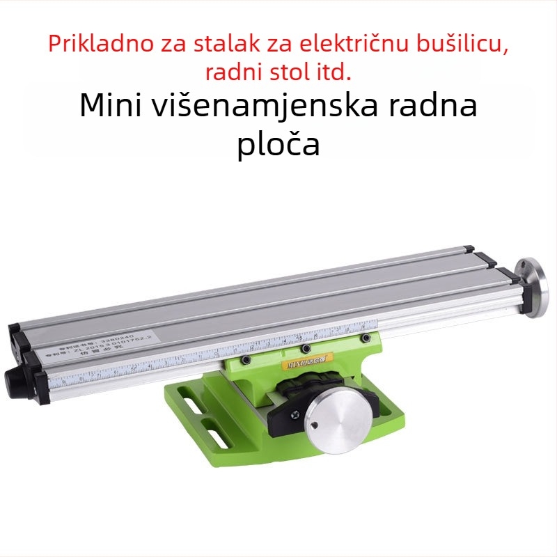 Višenamjenski mini klip-tip klizni stroj za kućnu upotrebu — aluminijska konstrukcija, neograničen raspon zatezanja, težina 4 kg