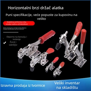 Horizontalni brzi pričvršćivač za zavarivanje, model 201B 225D, nepoznata legura