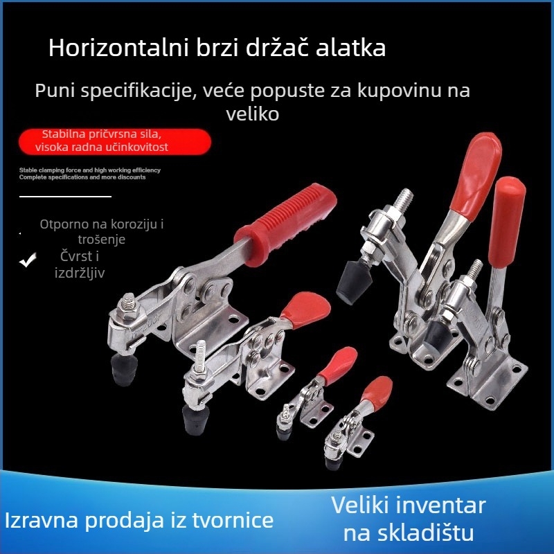 Horizontalni brzi pričvršćivač za zavarivanje, model 201B 225D, nepoznata legura