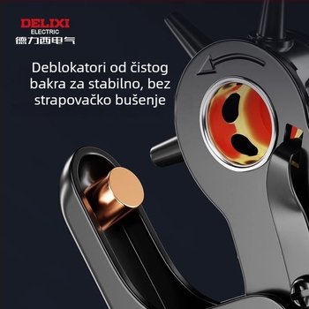 Delixi alat za probijanje rupa – kućna upotreba, bušenje rupa za kućišta telefona i kaiševe, težina 0,3, više veličina