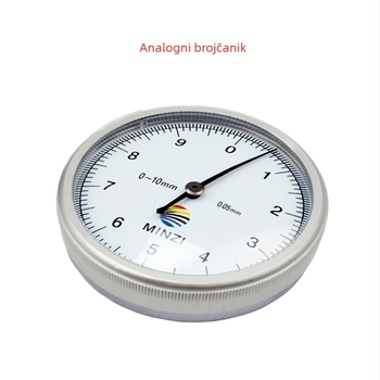 JAVIER mjerač debljine 0–10 mm, visoka preciznost, ručni, oštar vrh