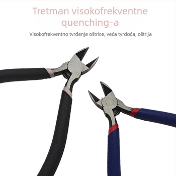 Dijagonalne kliješta za rezanje – krom-vanadij čelik, izdržljive, industrijske klase, pogodne za ručno izrađeni nakit