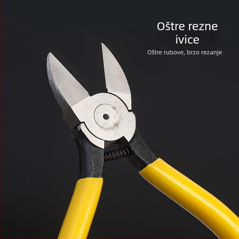 Skup kliješta za elektroinstalacije: visoka tvrdoća, ugljični čelik, neograničeni raspon stiskanja, ručno rezanje žica