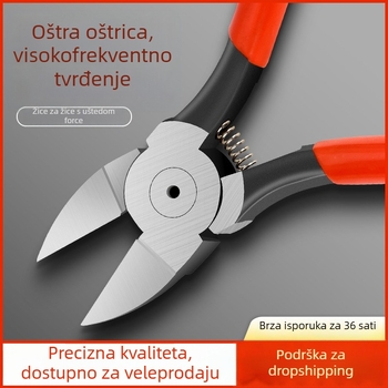 Klešta za rezanje bakrene žice, s oštricom od visoko ugljičnog čelika i tvrdom opružom