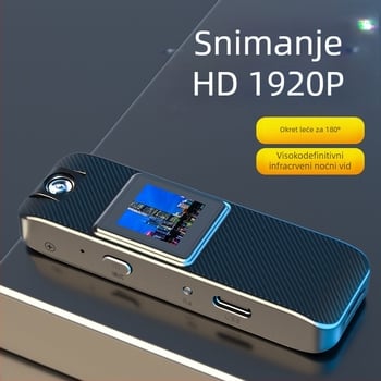 Sportska kamera za akciju s noćnim vidom — 1080p video, CMOS senzor 5 MP, MicroSD pohrana