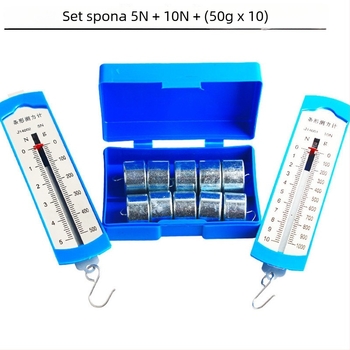 5N opružni dinamometar s metalnim kukom – nastavni alat za mehaniku za osnovnu i srednju školu
