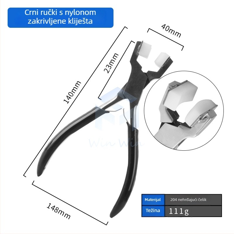 Klešta za izradu nakita - Nehrđajući čelik, otporni na koroziju, za izradu nakita (Značka Win Win)