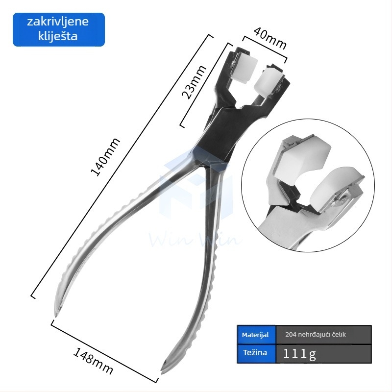 Klešta za izradu nakita - Nehrđajući čelik, otporni na koroziju, za izradu nakita (Značka Win Win)