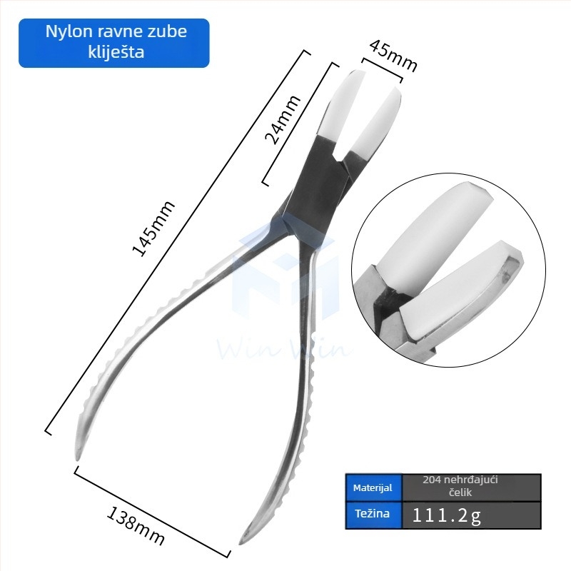 Klešta za izradu nakita - Nehrđajući čelik, otporni na koroziju, za izradu nakita (Značka Win Win)