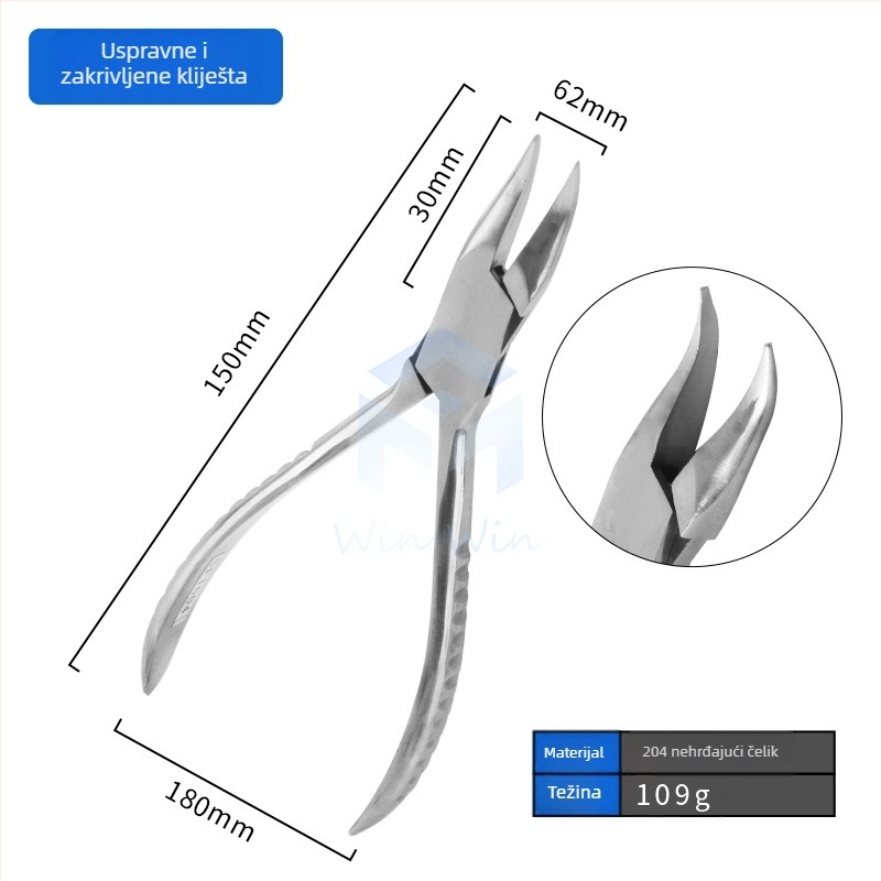 Klešta za izradu nakita - Nehrđajući čelik, otporni na koroziju, za izradu nakita (Značka Win Win)