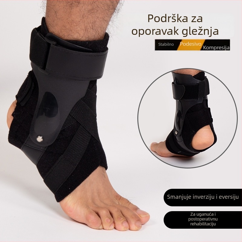 Kompresivni zaštitnik gležnja za odbojku, odrasli, najlon