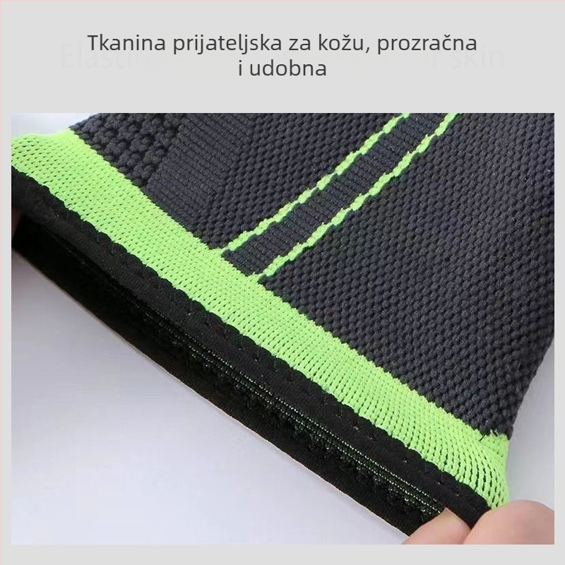 WOERAO L001 najlonska ortoza gležnja, četverostruka elastičnost, topla i prozračna, za nogomet