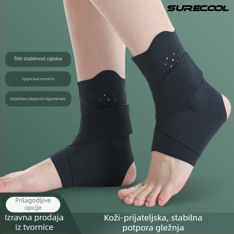 Lagana, prozračna zaštita gležnja s protiv vyvrtnuća i čvrstom podrškom, od poliester vlakna