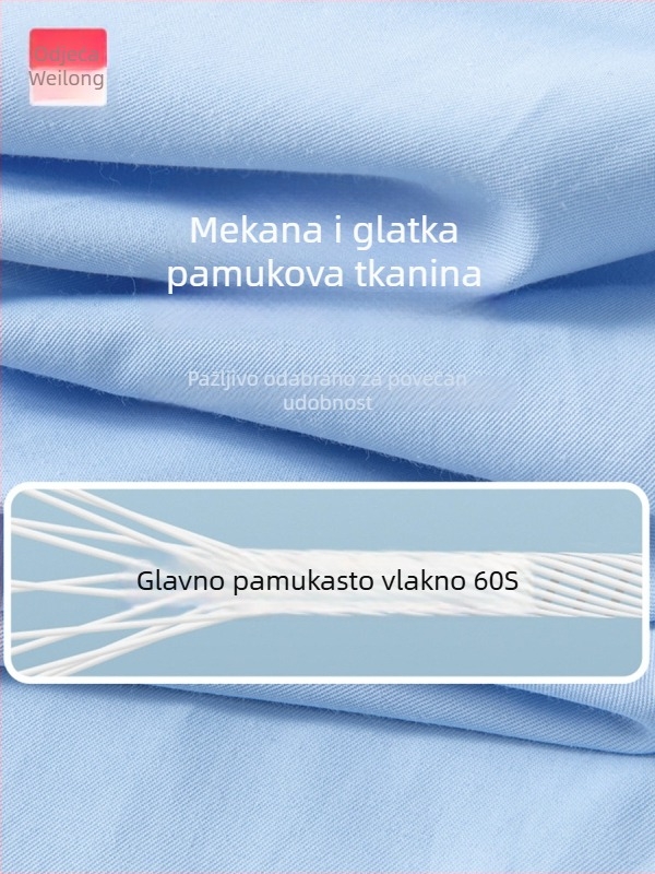 Muška košulja s dugim rukavima, bambus vlakna, bez glađenja, otporna na nabiranje, prozračna, pranje u perilici, poliester mješavina, četvrtasti ovratnik, poslovni stil