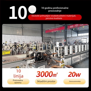 L-tip zaštitnik kuta od papira, Kraft papir, tehnologija papira za kut, Brown Shuo logo otisnut