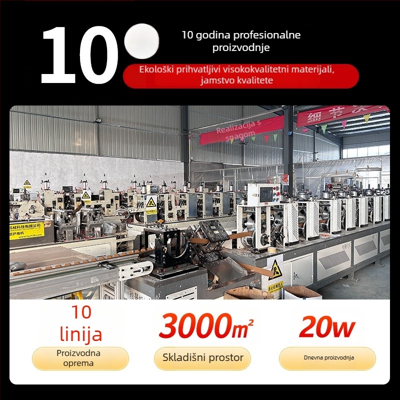 L-tip zaštitnik kuta od papira, Kraft papir, tehnologija papira za kut, Brown Shuo logo otisnut