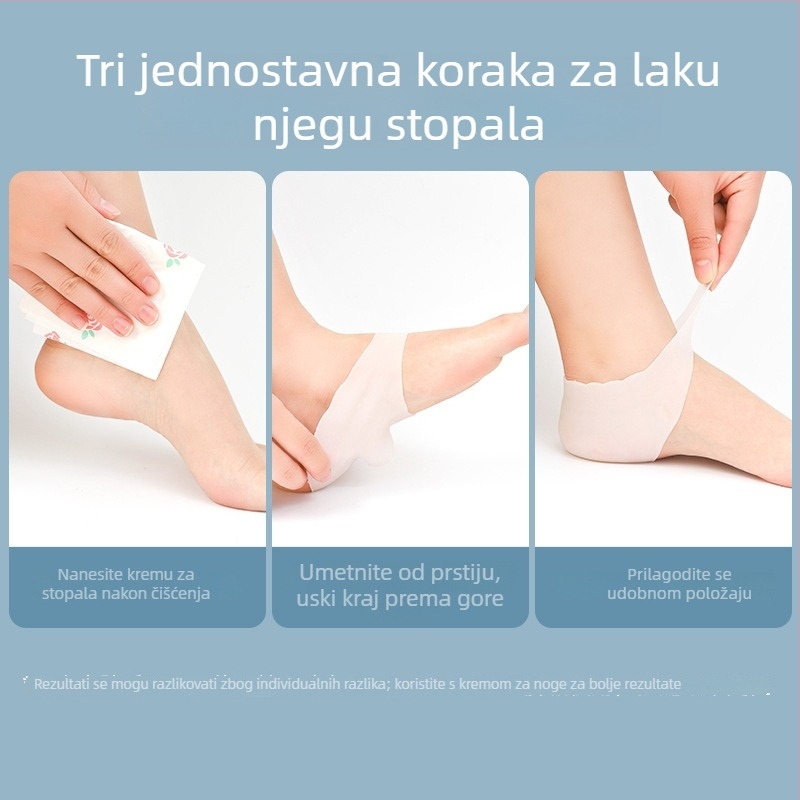 Silikonska zaštita petu – hidratizirajuće čarape za njegu stopala za žene (Brand: Pengyi; Model: CBHJT; Materijal: Drugo; Sezone: Cjelogodišnje; Stil: Uobičajeno / Dnevno)