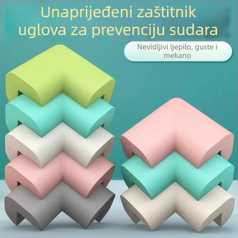 Zaštitni kut stola i prozora, oblik pravokutnog kuta, model AL901845898074, brend Independent, pakiranje 1000 komada