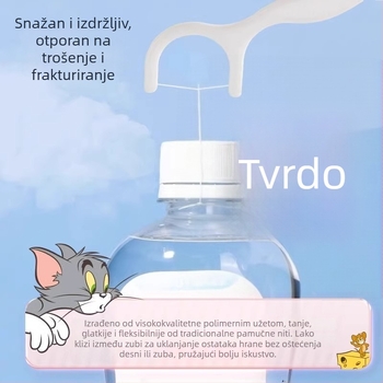 Hainuo štapići za zubnu nit, jednokratni, individualno pakirani, prijenosni, 50 komada