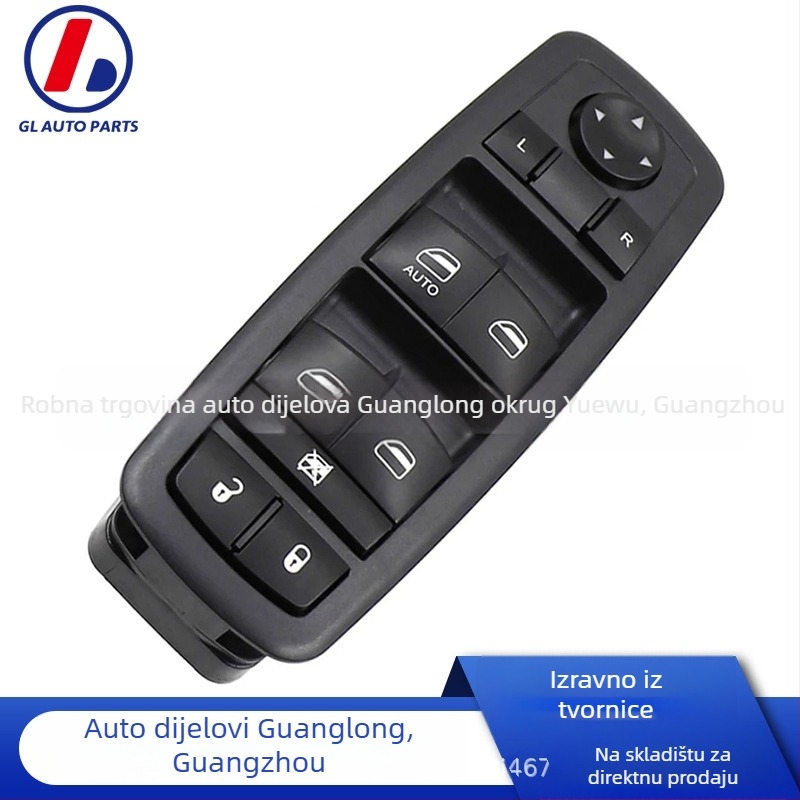 Električni prekidač za podizanje stakla, 6V, modeli 4602632AH/AD/AC/AG, kompatibilno s Chrysler/Dodge/Jeep Liberty 2008–2012