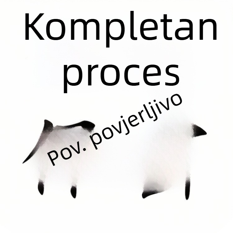 Cheongsam set s resicama, nabornim rukavima i šalom (polyester; 90–95% poliester)
