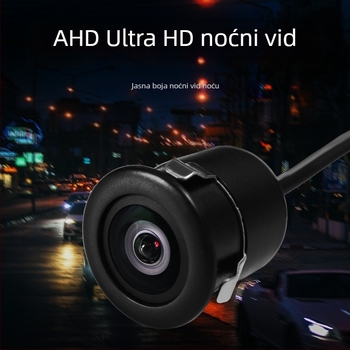 Automobilska kamera za retrovizor - HD 720P (AHD), noćni vid, vodootporna, široki kut od 170°, napajanje 12V