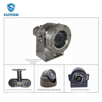 Kamera za stražnje gledanje za automobile, 12-24V, 1080P/960P/720P, IP67 vodootporna, podesiv kut 90-180°, video AHD/USB/AV/IPC, model SND-1008-4, ABS kućište